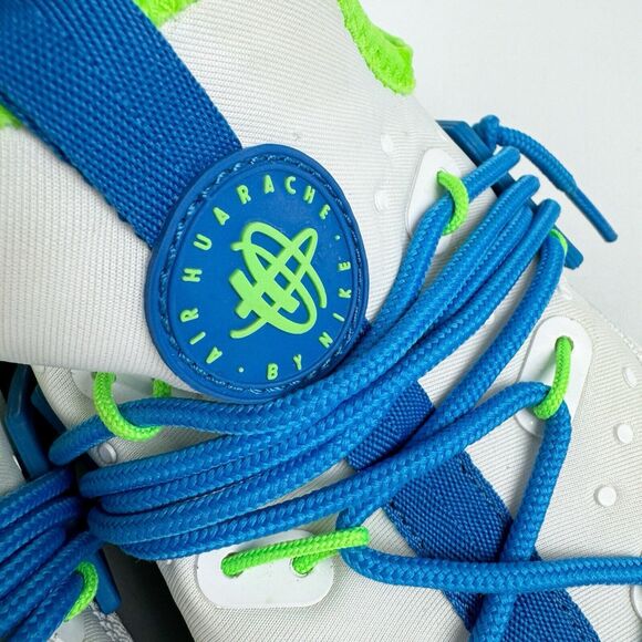 Nike Air Huarache Drift Scream Green Men's Training Shoes AH7334-102 - Picture 7 of 13